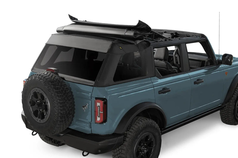 Load image into Gallery viewer, Bestop Trektop Slantback Soft Top Black Twill  4-Door - 2021-2025 Ford Bronco - 56873-17