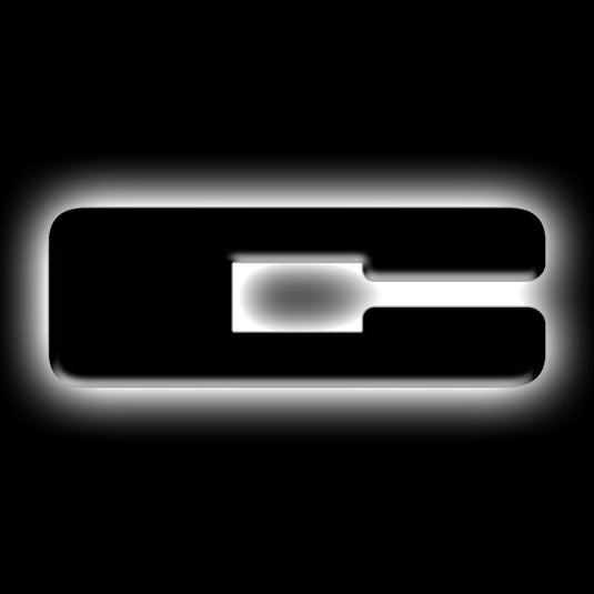 2021-2025 Ford Bronco White LED Grille Letter Light set by Oracle - Matte Black