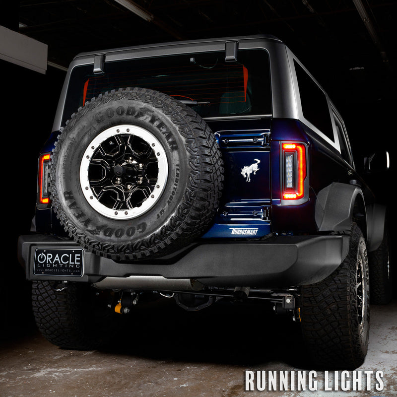 Load image into Gallery viewer, ORACLE Lighting Flush Style (Lensless) LED Tail Lights for 2021-2025 Ford Bronco