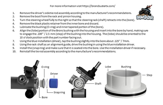 BroncBuster Bushing