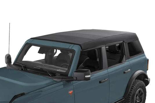 Bestop Trektop Slantback Soft Top Black Twill  4-Door - 2021-2025 Ford Bronco - 56873-17