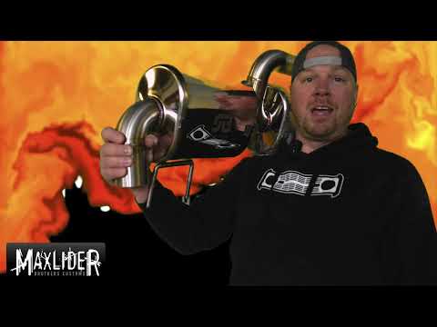 Load and play video in Gallery viewer, 2021-2025 Ford Bronco Stainless Steel Custom Dual Exhaust by Maxlider