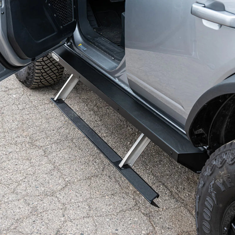 Load image into Gallery viewer, Rockslide Engineering Power Steps - 2021-2025 Ford Bronco Side Steps 4 Door -BD-SS-300-BR4