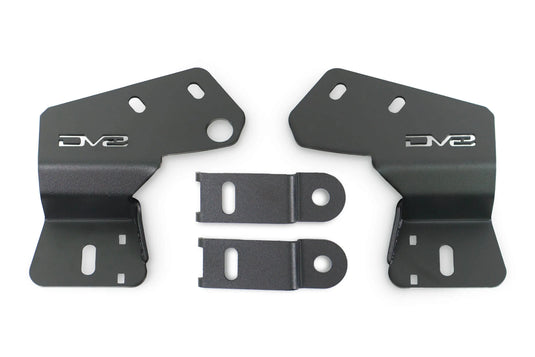 DV8 A-Pillar Dual Light Pod Drop Mounts - 2021+ Ford Bronco - LBBR-08