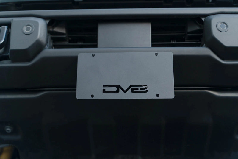 Load image into Gallery viewer, DV8 Capable Bumper Front License Plate Mount - 2021+ Ford Bronco - LPBR-04
