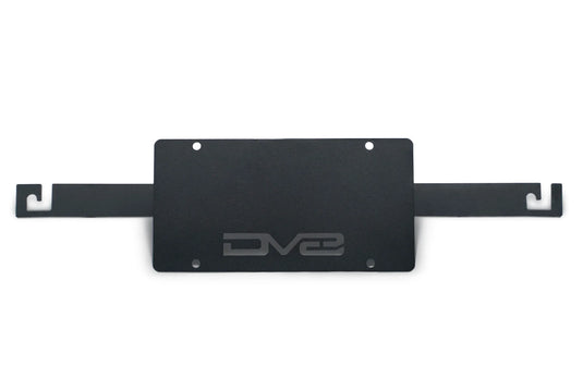 DV8 Capable Bumper Front License Plate Mount - 2021+ Ford Bronco - LPBR-04