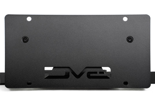 DV8 Capable Bumper Slanted Front License Plate Mount - 2021+ Ford Bronco - LPBR-05