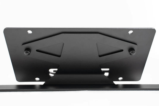 DV8 Capable Bumper Slanted Front License Plate Mount - 2021+ Ford Bronco - LPBR-05