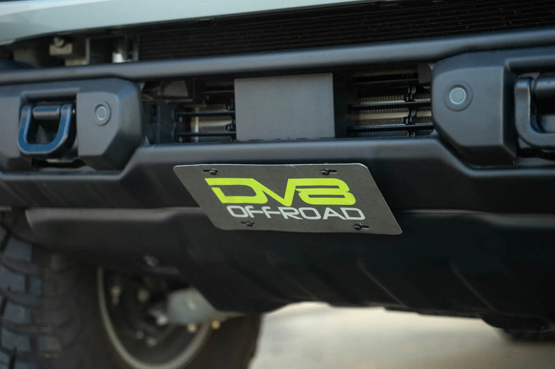 Load image into Gallery viewer, DV8 Capable Bumper Slanted Front License Plate Mount - 2021+ Ford Bronco - LPBR-05
