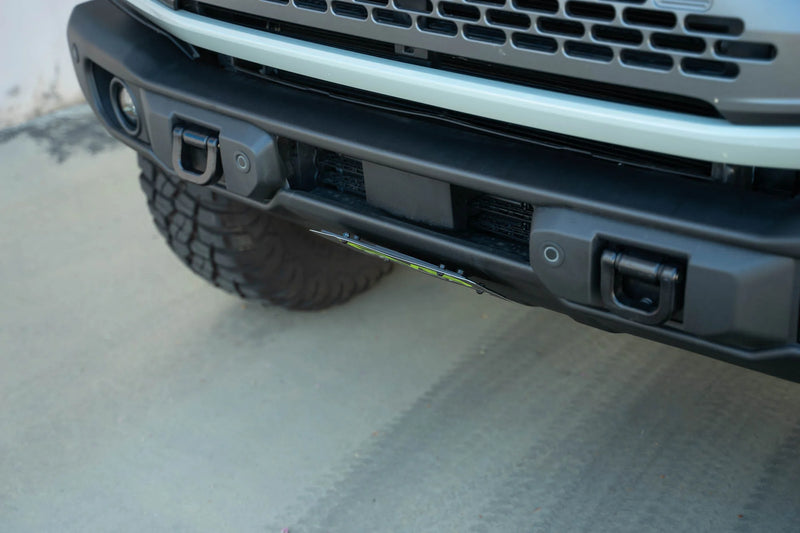 Load image into Gallery viewer, DV8 Capable Bumper Slanted Front License Plate Mount - 2021+ Ford Bronco - LPBR-05
