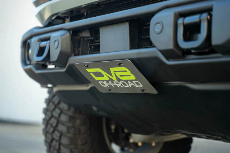 Load image into Gallery viewer, DV8 Capable Bumper Slanted Front License Plate Mount - 2021+ Ford Bronco - LPBR-05
