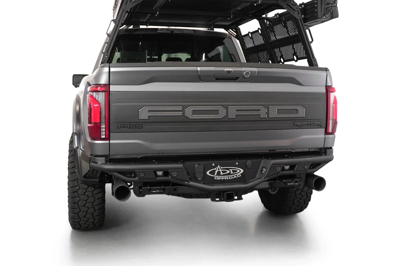 Load image into Gallery viewer, Addictive Desert Designs Race Series Dovetail Rear Bumper - 2021+ Ford F-150 Raptor - R210245090103
