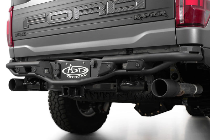 Load image into Gallery viewer, Addictive Desert Designs Race Series Dovetail Rear Bumper - 2021+ Ford F-150 Raptor - R210245090103
