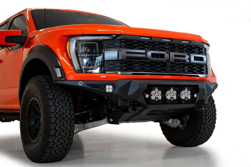 Load image into Gallery viewer, Addictive Desert Designs Bomber Front Bumper (Baja) - 2021+ Ford F-150 Raptor / Raptor R  - F210014100103
