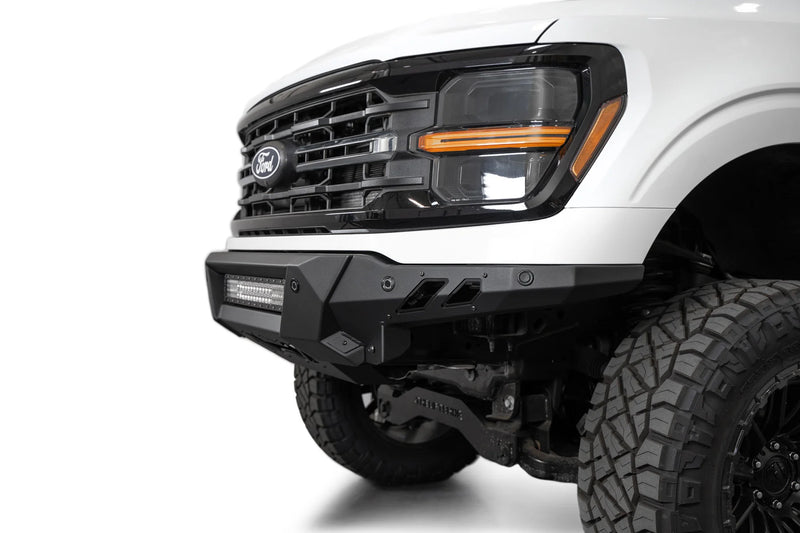 Load image into Gallery viewer, Addictive Desert Designs Black Label Front Bumper - 2024 Ford F-150 - F1900305080103
