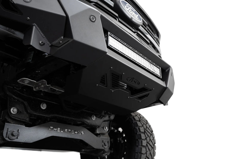 Load image into Gallery viewer, Addictive Desert Designs Black Label Front Bumper - 2024 Ford F-150 - F1900305080103
