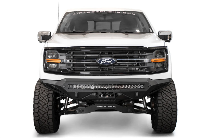 Load image into Gallery viewer, Addictive Desert Designs Stealth Fighter Winch Front Bumper - 2024 Ford F-150 - F1901422860103
