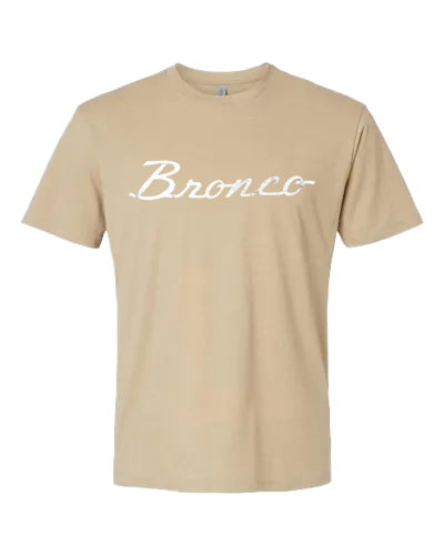 Ford Bronco Script Vintage Wash Premium T-Shirt