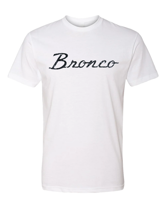 Ford Bronco Script Vintage Wash Premium T-Shirt