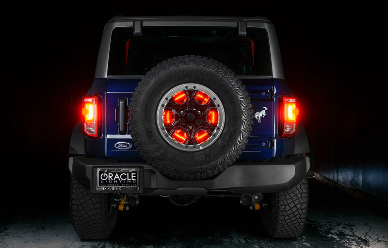 Load image into Gallery viewer, ORACLE Lighting LED Illuminated Spare Tire Wheel Ring Third Brake Light - Ford Bronco
