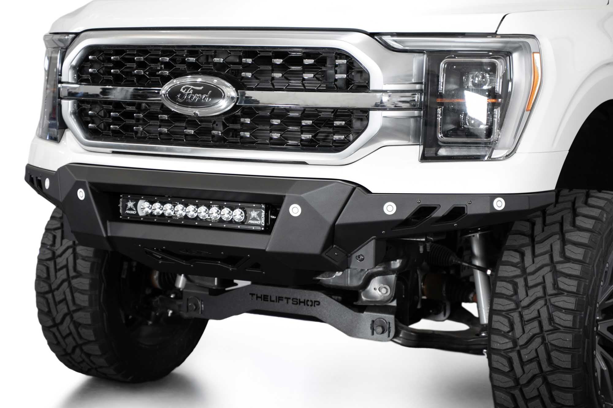 Addictive Desert Designs Black Label Front Bumper - 2021-2023 Ford F-1 ...