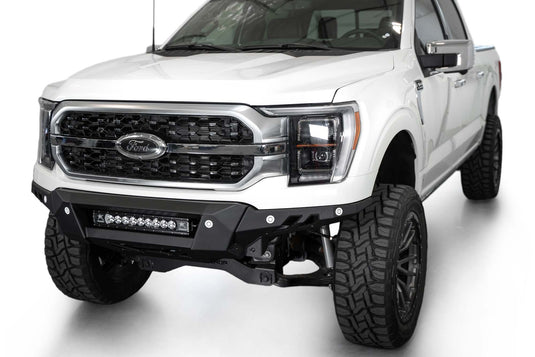 Addictive Desert Designs Black Label Front Bumper - 2021-2023 Ford F-150  - F190300010103