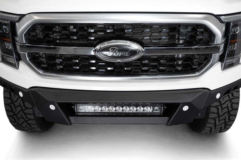 Load image into Gallery viewer, Addictive Desert Designs Black Label Front Bumper - 2021-2023 Ford F-150  - F190300010103
