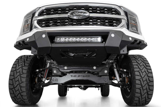 Addictive Desert Designs Black Label Front Bumper - 2021-2023 Ford F-150  - F190300010103