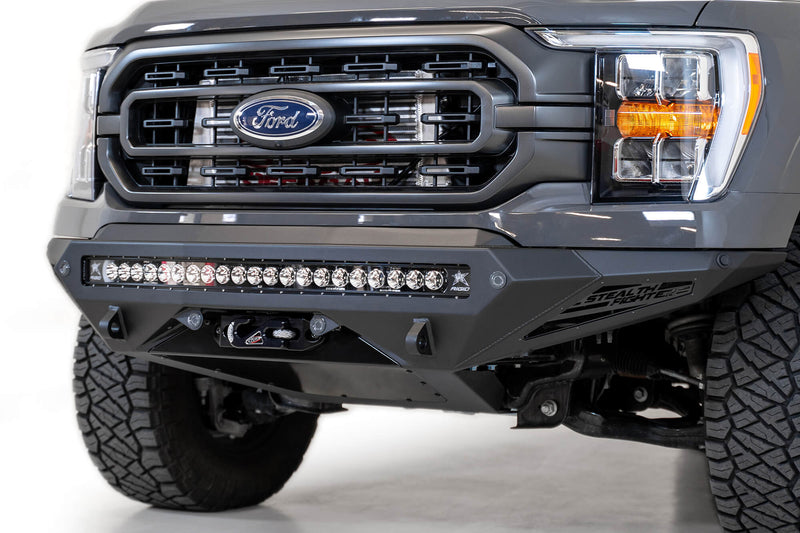 Load image into Gallery viewer, ADD Stealth Fighter Winch Front Bumper - 2021-2023 Ford F-150 - F191422860103
