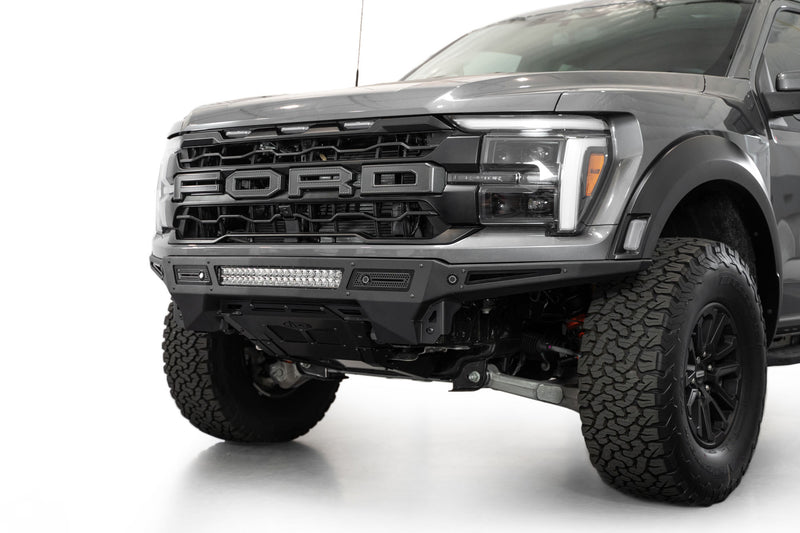 Load image into Gallery viewer, Addictive Desert Designs Rock Fighter Front Bumper - 2021+ Ford F-150 Raptor - F210185080103
