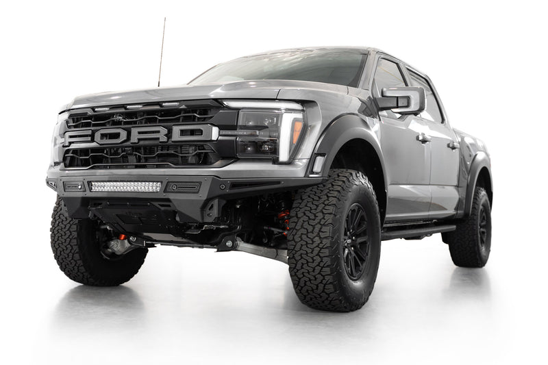 Load image into Gallery viewer, Addictive Desert Designs Rock Fighter Front Bumper - 2021+ Ford F-150 Raptor - F210185080103
