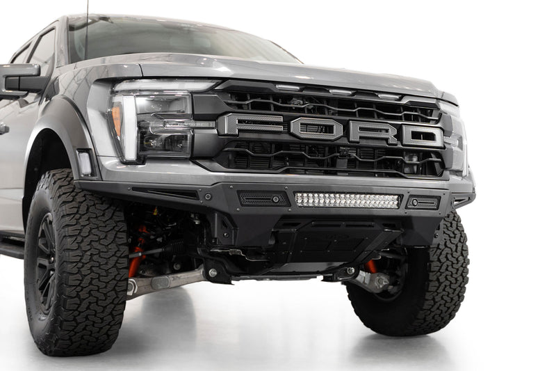 Load image into Gallery viewer, Addictive Desert Designs Rock Fighter Front Bumper - 2021+ Ford F-150 Raptor - F210185080103
