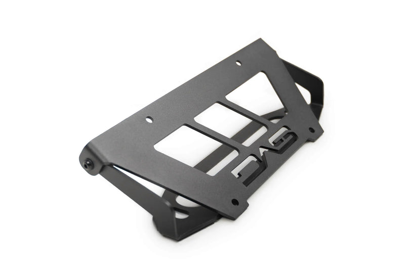 Load image into Gallery viewer, DV8 Fairlead Mounted Flip Up License Plate Bracket - LPBM-02
