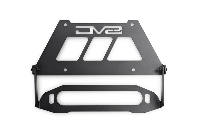 DV8 Fairlead Mounted Flip Up License Plate Bracket - LPBM-02