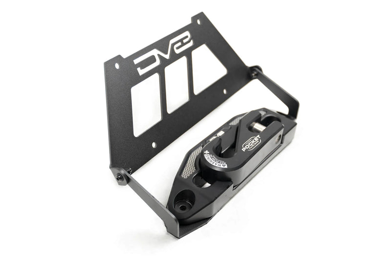 Load image into Gallery viewer, DV8 Fairlead Mounted Flip Up License Plate Bracket - LPBM-02
