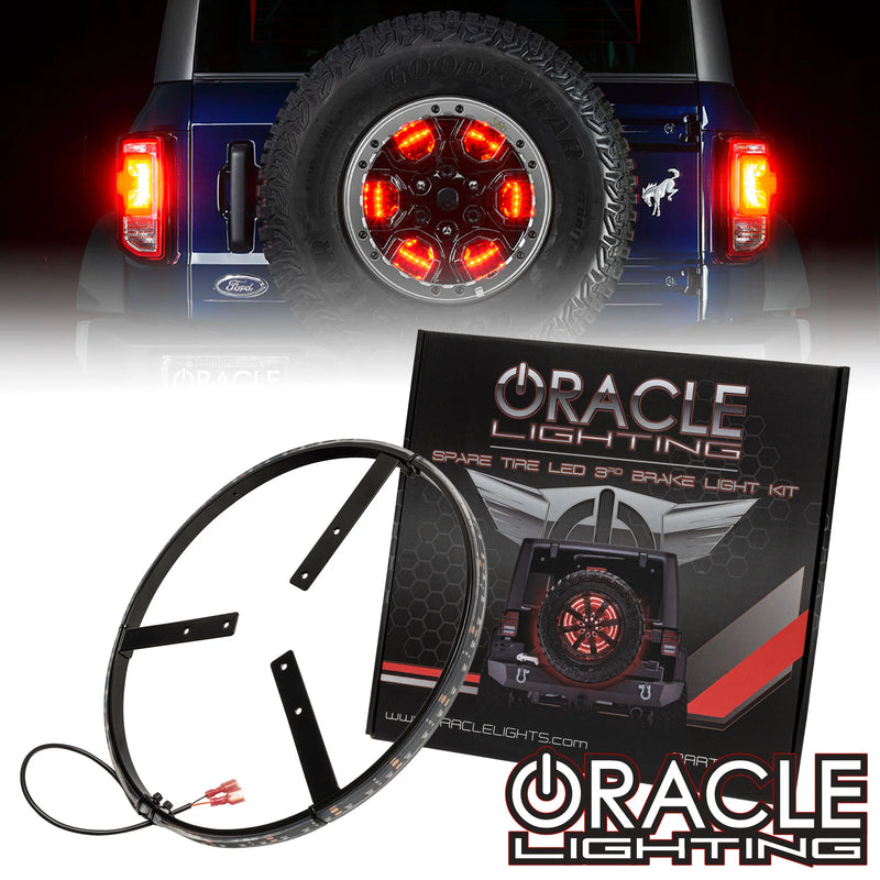 Load image into Gallery viewer, ORACLE Lighting LED Illuminated Spare Tire Wheel Ring Third Brake Light - Ford Bronco
