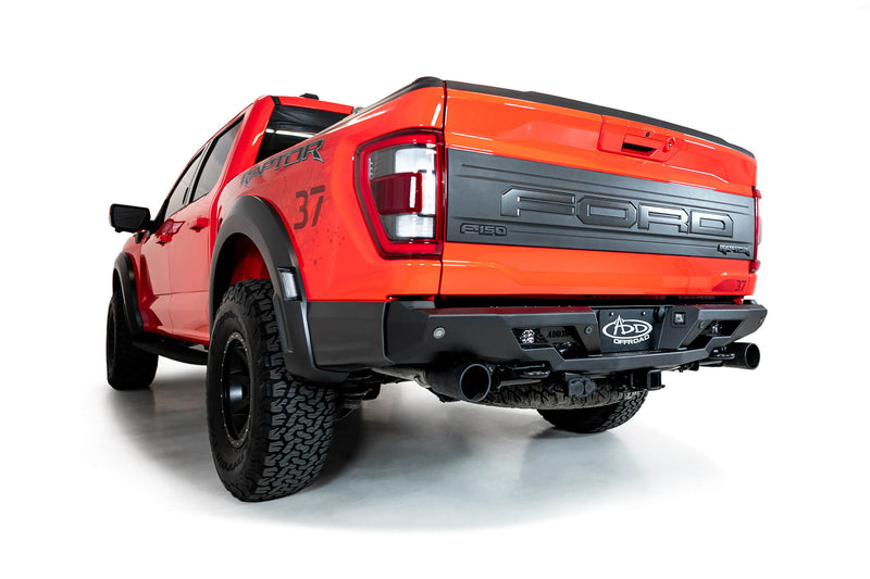 Load image into Gallery viewer, Addictive Desert Designs Stealth Fighter Rear Bumper - 2021+ Ford F-150 Raptor - R210081090103
