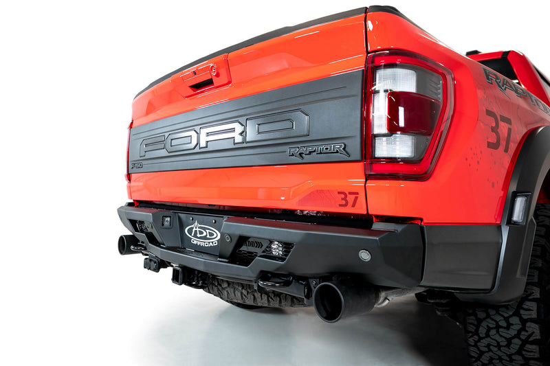 Load image into Gallery viewer, Addictive Desert Designs Stealth Fighter Rear Bumper - 2021+ Ford F-150 Raptor - R210081090103
