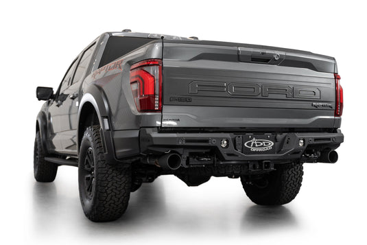 Addictive Desert Designs Rock Fighter Rear Bumper - 2021+ Ford F-150 Raptor -R210121090103