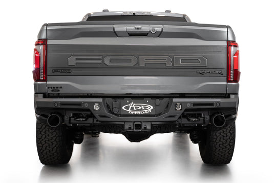 Addictive Desert Designs Rock Fighter Rear Bumper - 2021+ Ford F-150 Raptor -R210121090103