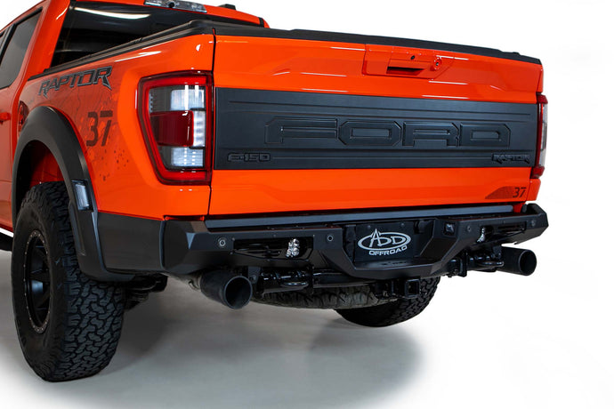 Addictive Desert Designs Bomber Rear Bumper -2021+ Ford F-150 Raptor & Raptor R - R210141370103