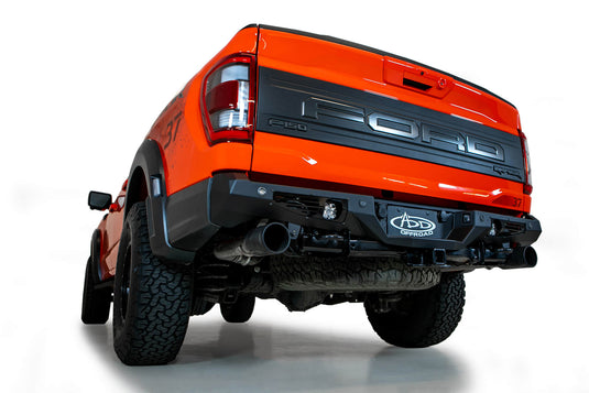 Addictive Desert Designs Bomber Rear Bumper -2021+ Ford F-150 Raptor & Raptor R - R210141370103