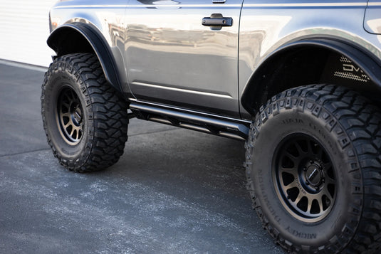 DV8 FS-15 Series 2 Door Rock Sliders - 2021+ Ford Bronco - SRBR-04