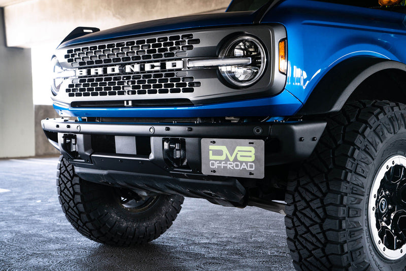 Load image into Gallery viewer, LPBR-02 - 2021-2023 - Ford Bronco - Factory Front Bumper License Relocation Bracket Side - DV8
