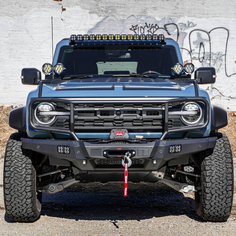 Load image into Gallery viewer, 2022-2024 Ford Bronco Raptor Maxlider Custom Front Modular Bumper
