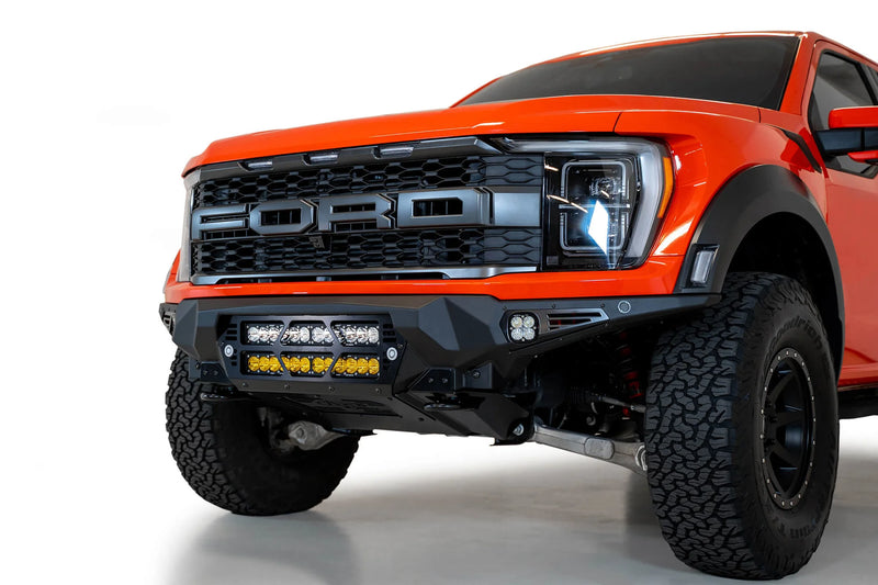 Load image into Gallery viewer, Addictive Desert Designs Bomber Front Bumper - 2021+ Ford F-150 Raptor / Raptor R  - F210012140103
