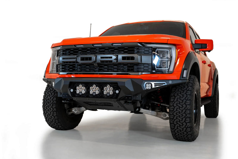 Load image into Gallery viewer, Addictive Desert Designs Bomber Front Bumper (Baja) - 2021+ Ford F-150 Raptor / Raptor R  - F210014100103
