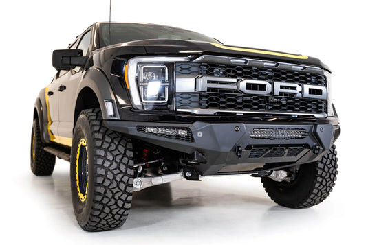 Addictive Desert Designs Raptor/Raptor R Honeybadger Front Bumper- 2021+ Ford F-150 - F210211180103