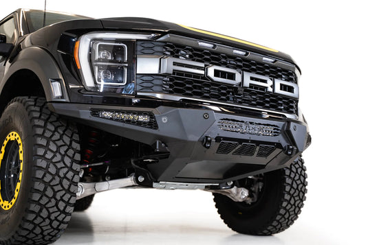 Addictive Desert Designs Raptor/Raptor R Honeybadger Front Bumper- 2021+ Ford F-150 - F210211180103