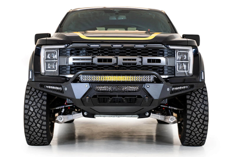 Load image into Gallery viewer, Addictive Desert Designs Honey Badger Front Bumper W/Top Hoop - 2021+ Ford F-150 Raptor / Raptor R  - F210221180103
